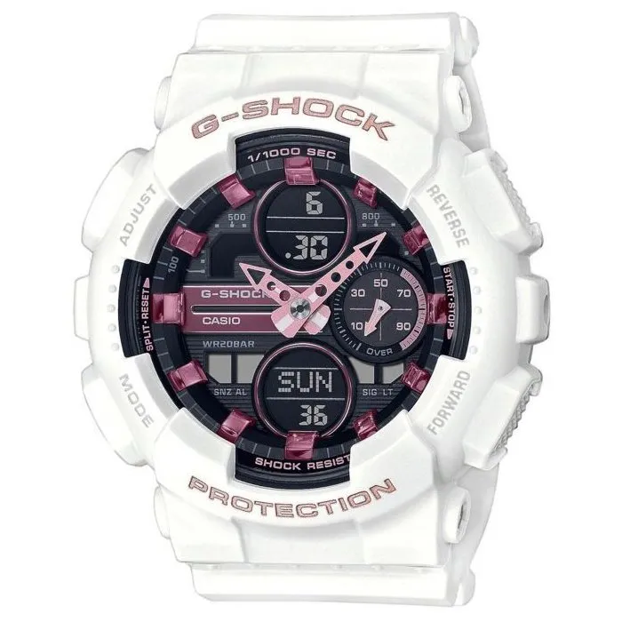 Casio G-Shock Classic Femme Montre Blanc Cuarzo Double Affichage Plastique Rond CAS4549526279836 2