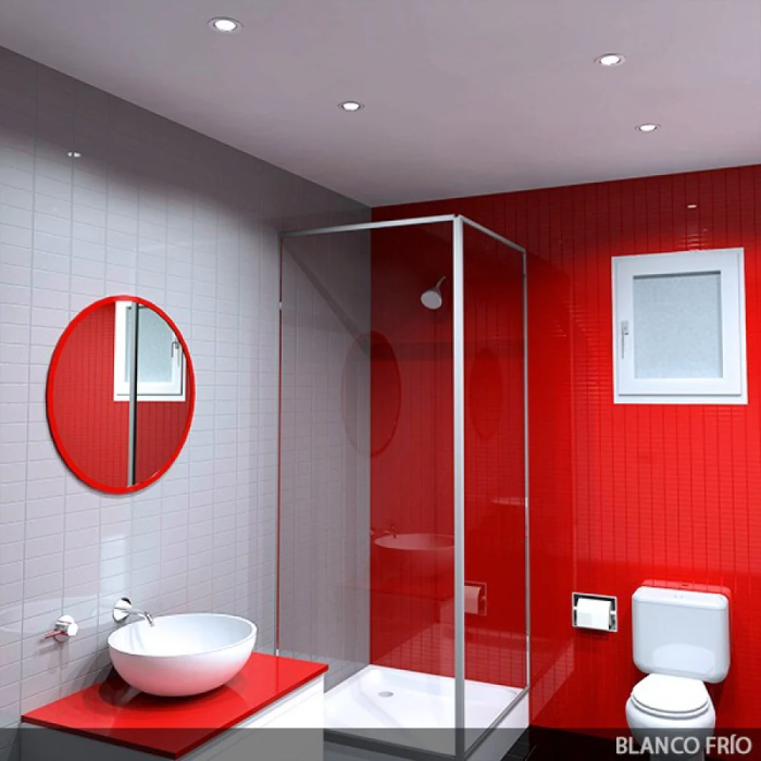 Downlight LED 5W 400Lm 4200K Halo Argenté 40.000H [PCE-DL5W-P-W] 6