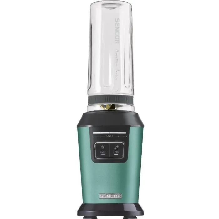 Sencor SBL 7171GR - Machine à smoothie portable 800 W, 0.6 L, 2 programmes (SOFT/HARD), 6 lames acier inox, bouteille Tritan sans BPA Sencor SBL 7171GR - Machine à smoothie portable 800 W, 0.6 L, 2 programmes (SOFT/HARD), 6 lames acier inox, bouteille Tritan sans BPA