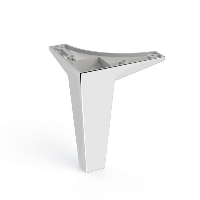 Pata De Plástico Modelo Cali H110 Acabado Negro Mate Q&Q 2