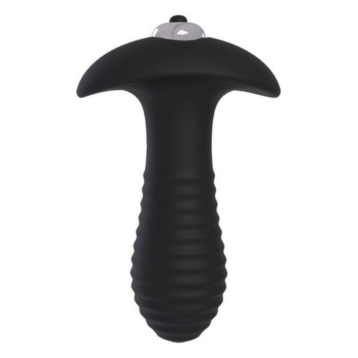 Plug Anal S Pleasures Spiral Noir Noir/Argenté