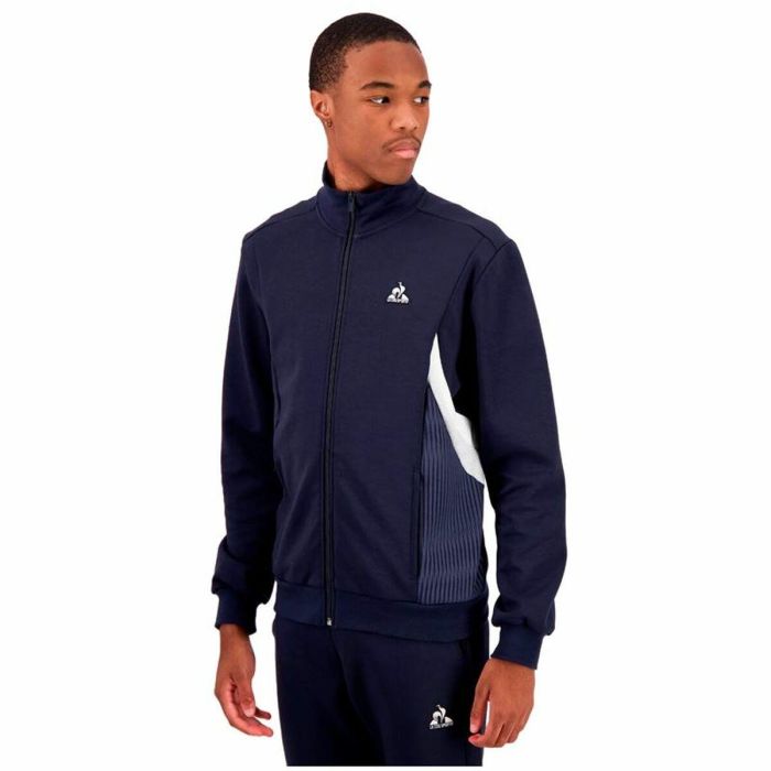 Sweat sans capuche homme Le coq sportif Heritage Fz Sweat N°1 Bleu foncé 146 Dazzle 0 Sweat sans capuche homme Le coq sportif Heritage Fz Sweat N°1 Bleu foncé 146 Dazzle 0