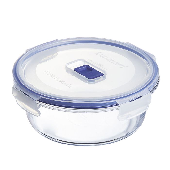 Boîte à lunch hermétique Luminarc Pure Box Active 920 ml 15 x 7 cm Bicolore verre (6 Unités) 2