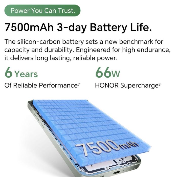 Smartphone Honor MAGIC 8 LITE 512 GB 6,79" 8 GB RAM Vert 6