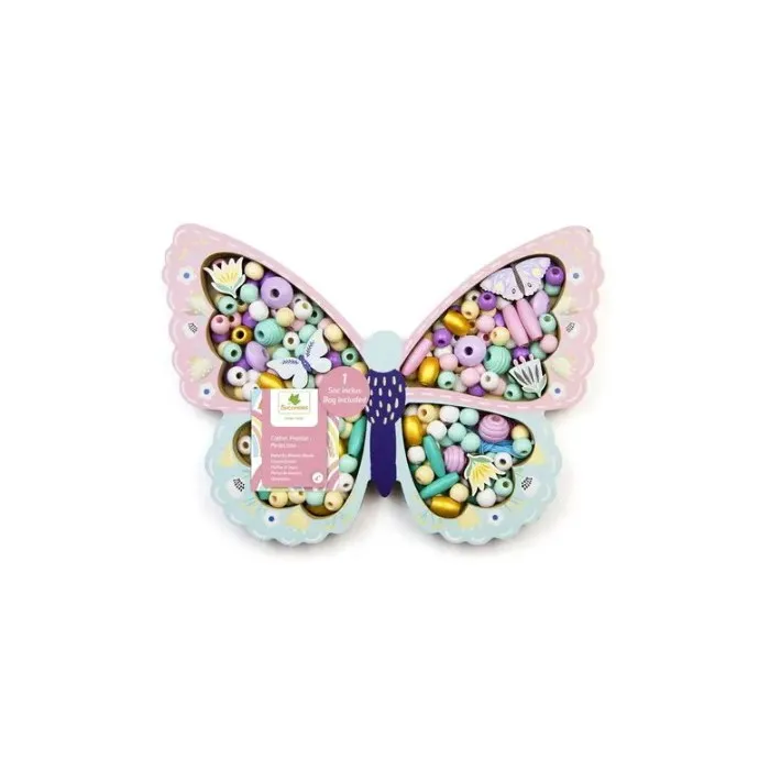 Sycomore Jeu de Perles en Bois Papillon - SYC3517130013260 - À partir de 4 ans 0 Sycomore Jeu de Perles en Bois Papillon - SYC3517130013260 - À partir de 4 ans 0
