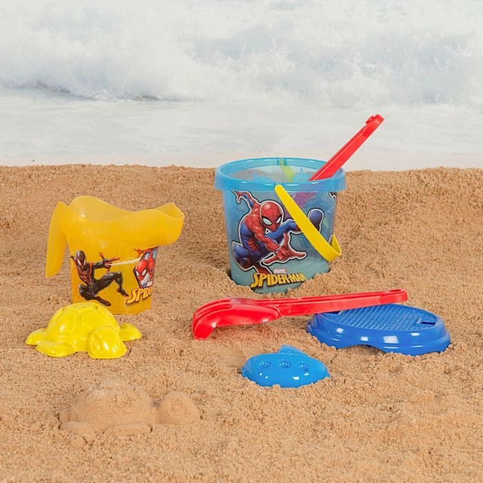 Set de jouets de plage Spider-Man 18 x 16 x 18 cm (12 Unités) 5 Set de jouets de plage Spider-Man 18 x 16 x 18 cm (12 Unités) 5