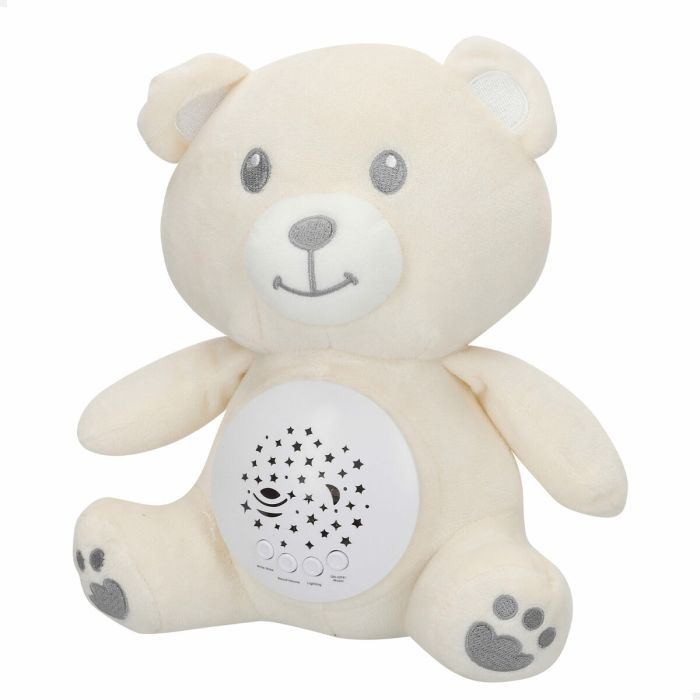 Peluche Projecteur LED Colorbaby Tissu Peluche Plastique 20 x 25 x 12 cm (4 Unités) 6