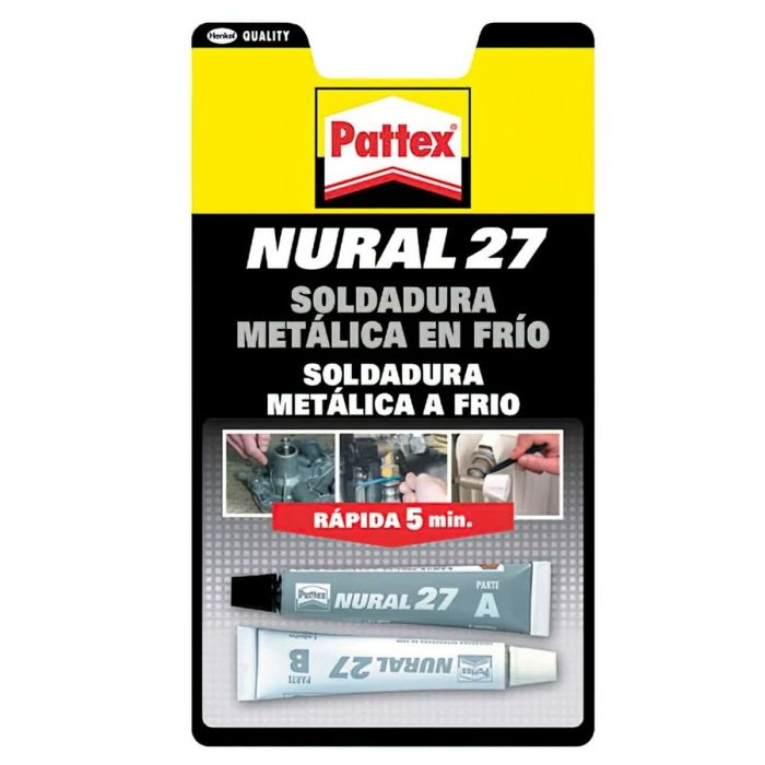 Adhésif instantané Pattex nural 27 Gris 22 ml Pâtes 2