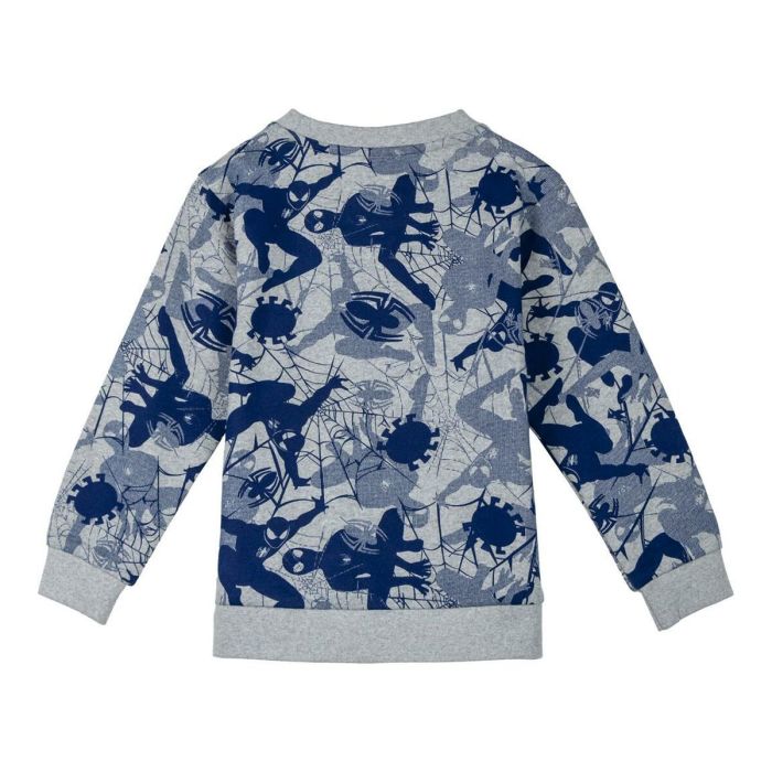 Sweat sans capuche enfant Spider-Man Gris 4 Sweat sans capuche enfant Spider-Man Gris 4