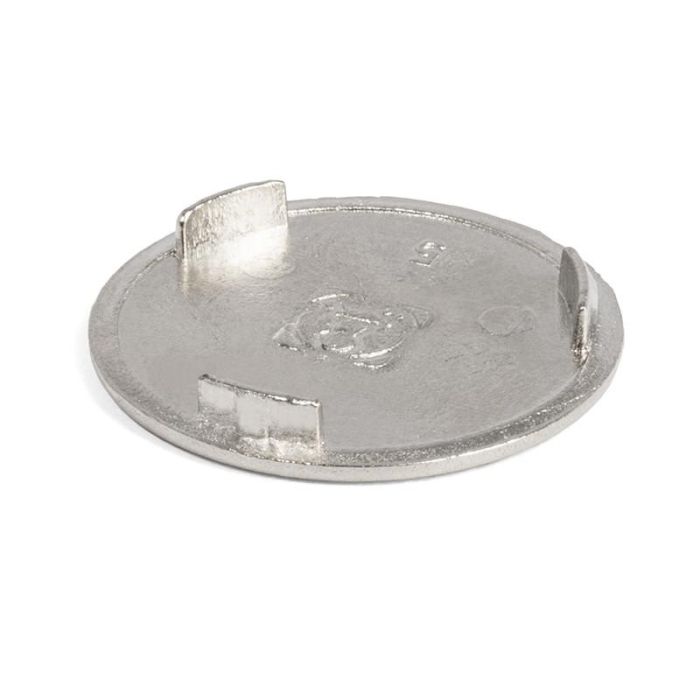 Tapa Embellecedora Metal Ø25 Niquelada Indaux 1 Tapa Embellecedora Metal Ø25 Niquelada Indaux 1