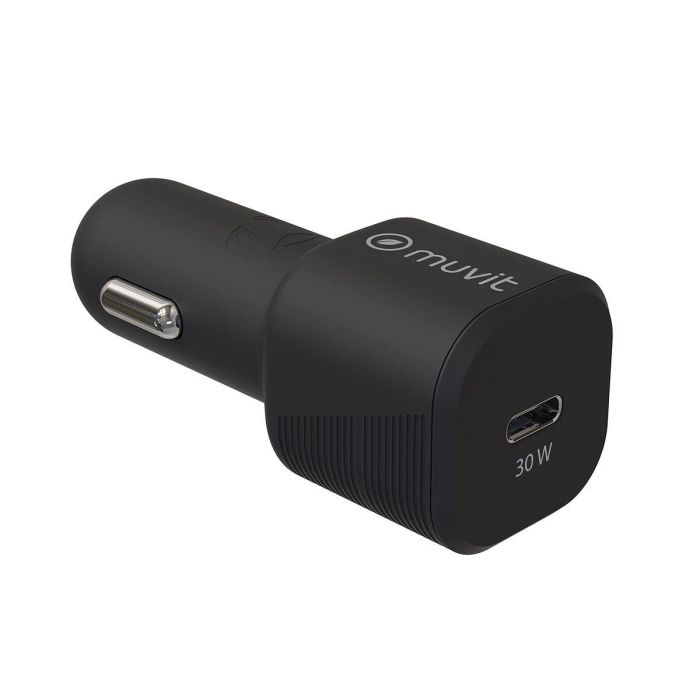Chargeur USB pour Voiture Muvit Noir 30 W 8 Chargeur USB pour Voiture Muvit Noir 30 W 8