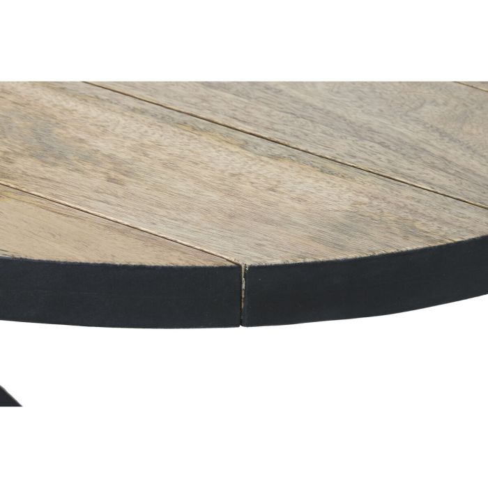 Table Basse DKD Home Decor Naturel Métal Bois de manguier 130 x 70 x 45 cm 3