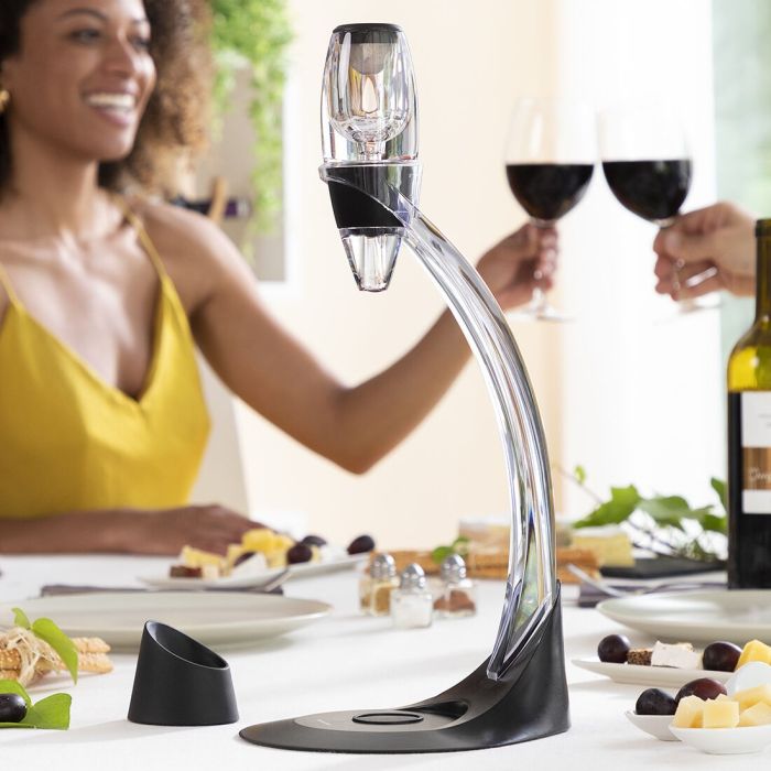 Décanteur à Vin Professionnel avec Support Tour et Base Anti-goutte Winair InnovaGoods 13