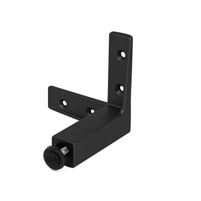 Pata Metálica Zamak Quadro Acabado Negro Altura H90 Mafos 2