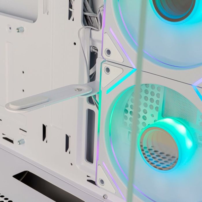 Boîtier ATX semi-tour Nox-Xtreme NXHUMMERSIGNAWH Blanc 5 Boîtier ATX semi-tour Nox-Xtreme NXHUMMERSIGNAWH Blanc 5