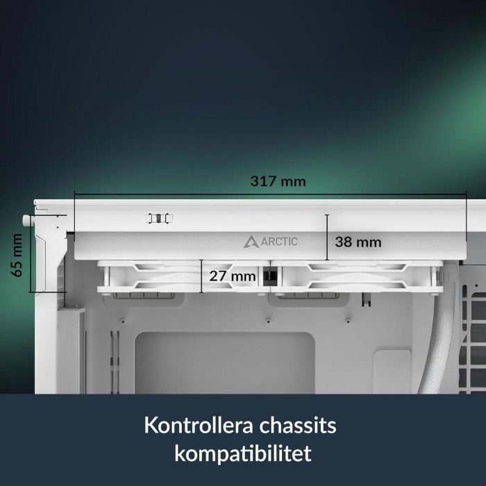 Kit de refroidissement liquide Arctic Pro 280 A-RGB 8