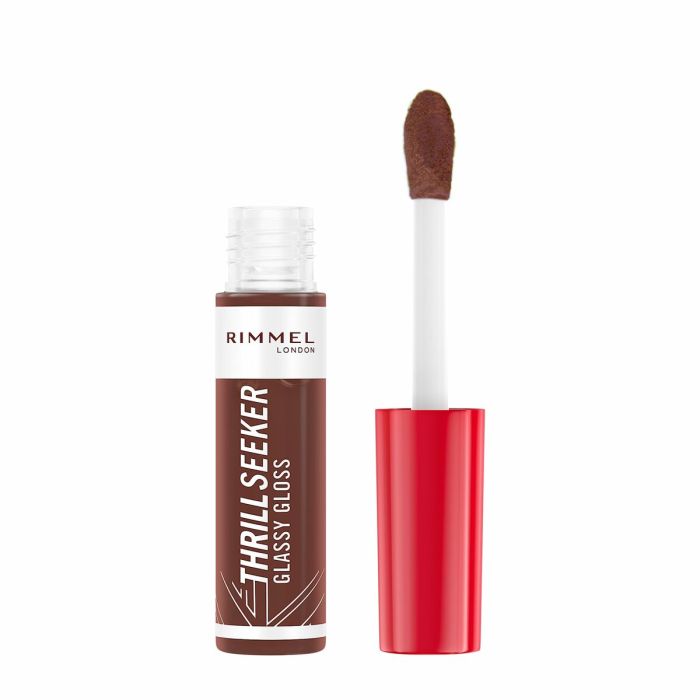 Brillant à lèvres Rimmel London THRILL SEEKER Nº 800-Chocolate Glaze 10 ml
