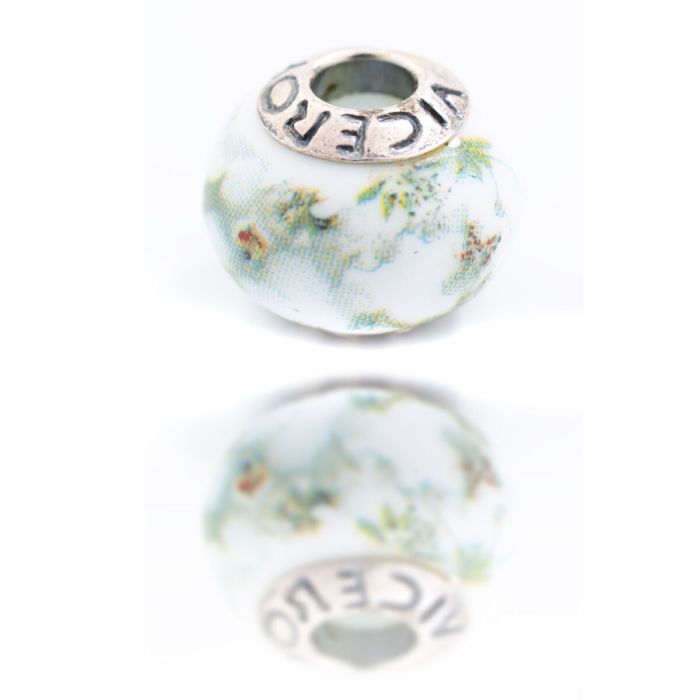 Perle de verre Femme Viceroy VMB0043-20 Bleu 1 cm 1