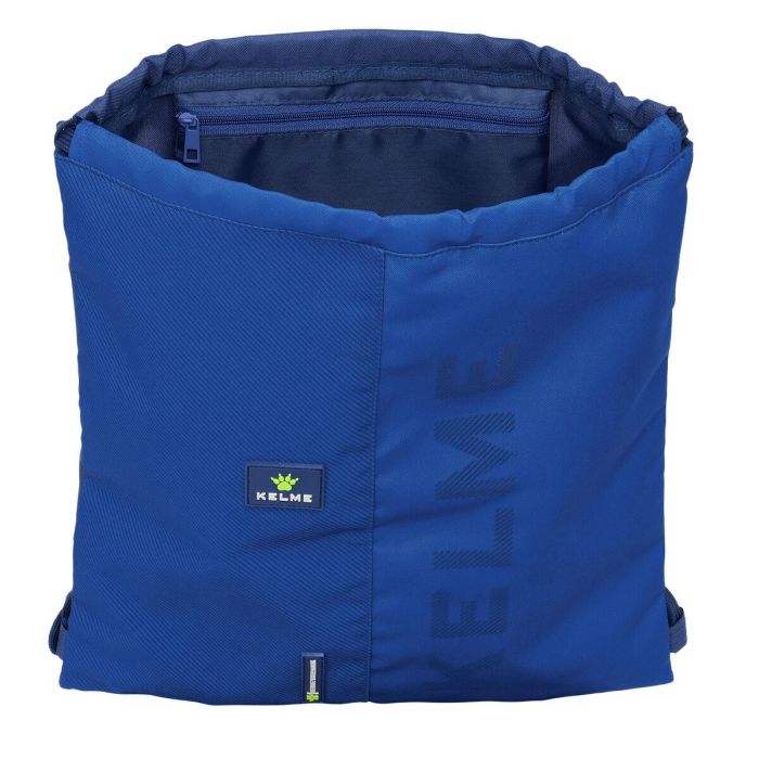 Sac à dos serré par des ficelles Kelme Blue Bleu 35 x 40 x 1 cm 3