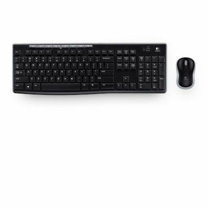 Clavier et souris sans fil Logitech MK270 Noir Espagnol Espagnol Qwerty 1