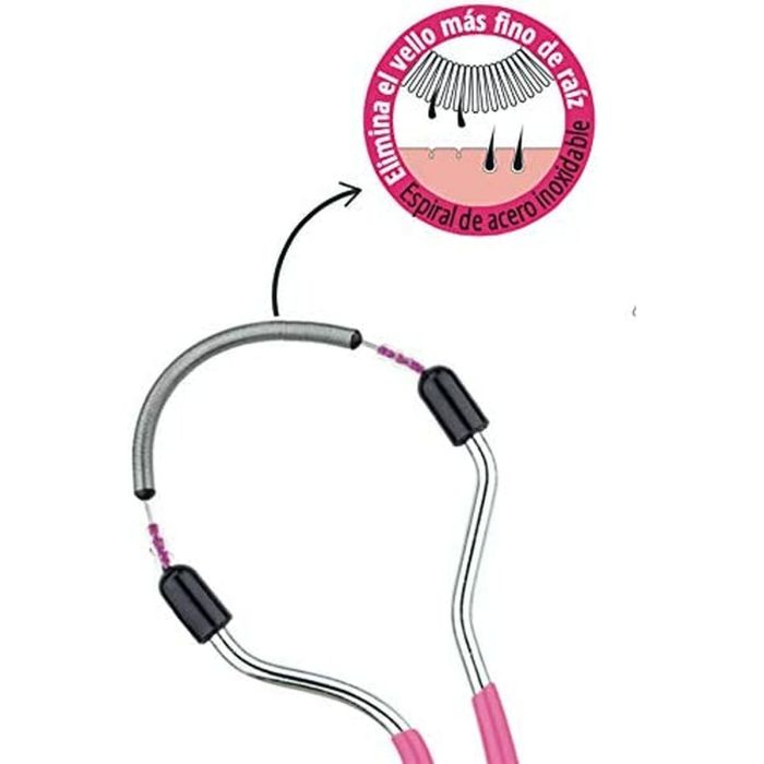 Épilation du visage Beter Depilador Facial Acier inoxydable Fuchsia 2