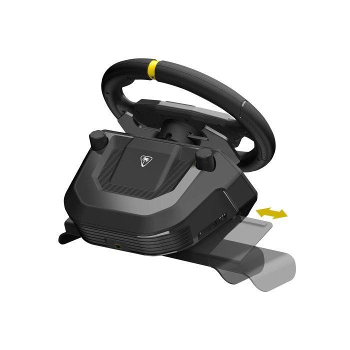 Turtle Beach Racer TBR-2102-05 - Volant de course sans fil officiel pour Xbox et PC - Noir - Autonomie 30h - Bluetooth 2,4 GHz