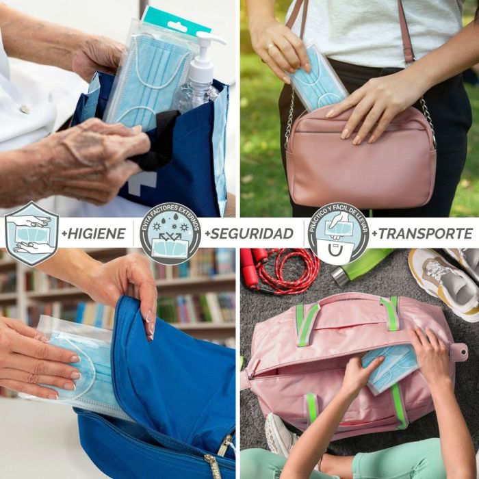 Boîte de masques hygiéniques SensiKare 50 Pièces (12 Unités) 5