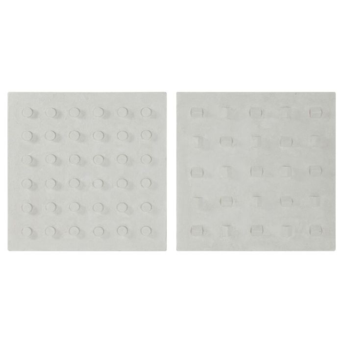 Décoration murale Home ESPRIT Blanc Bois MDF Moderne 80 x 6,5 x 80 cm 0 Décoration murale Home ESPRIT Blanc Bois MDF Moderne 80 x 6,5 x 80 cm 0