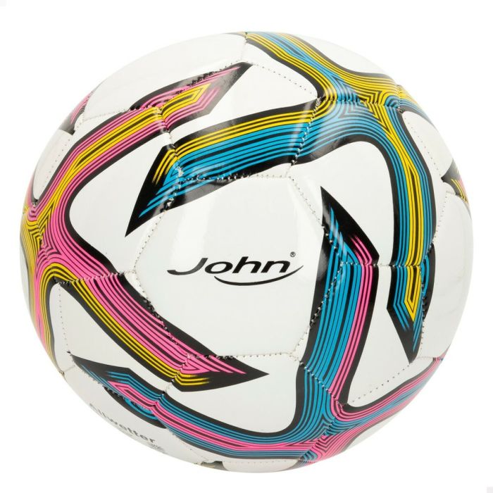Ballon de Football John Sports Classic 5 Ø 22 cm Simili-cuir (12 Unités) 3 Ballon de Football John Sports Classic 5 Ø 22 cm Simili-cuir (12 Unités) 3