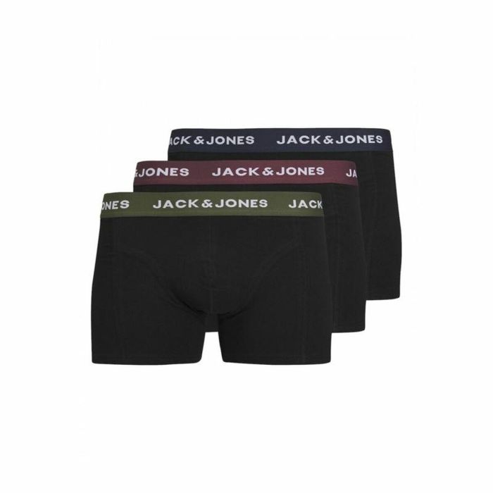 Boxer pour homme Jack & Jones Jacaron Solid Trunks Noir 0 Boxer pour homme Jack & Jones Jacaron Solid Trunks Noir 0