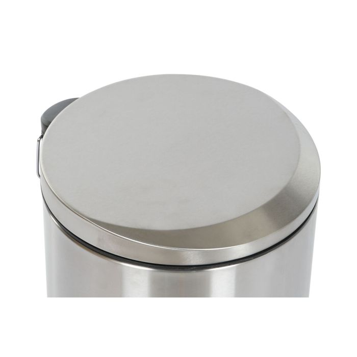 Poubelle à pédale Home ESPRIT Argenté Acier inoxydable polypropylène 30 L 6