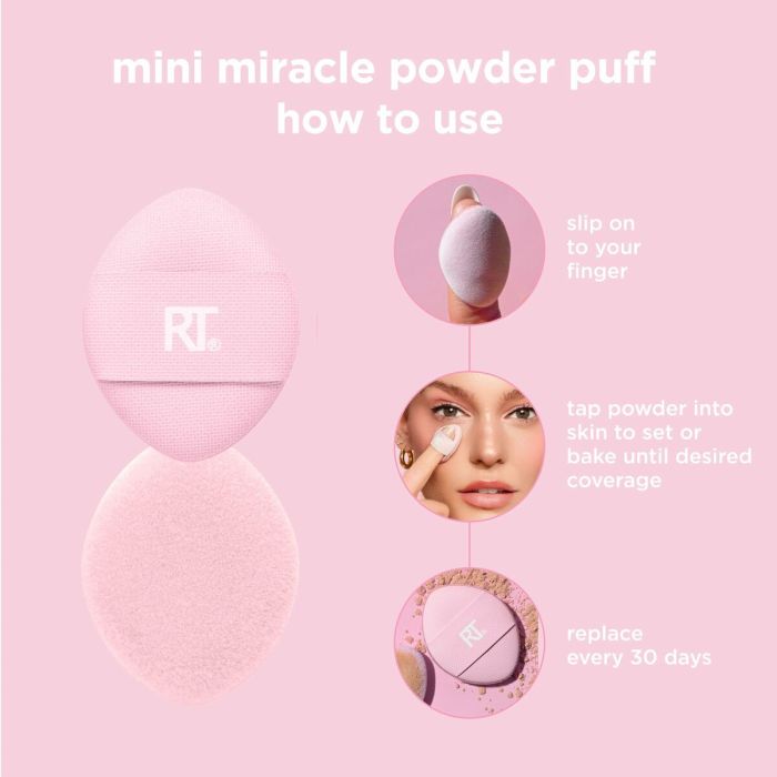 Éponges de maquillage Real Techniques MINI MIRACLE 2