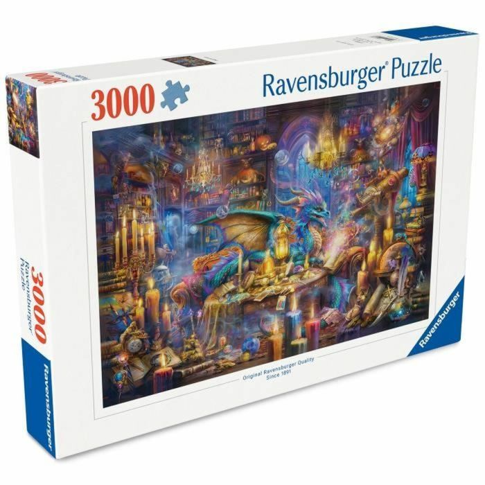 Puzzle Ravensburger Dragon's Library 3000 Pièces 2 Puzzle Ravensburger Dragon's Library 3000 Pièces 2