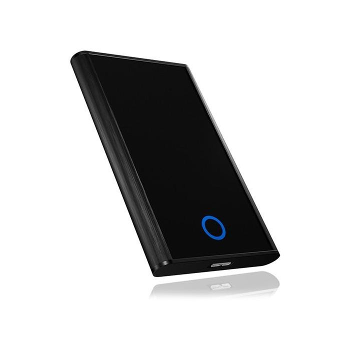 ICY BOX IB-273STU3 Boîtier Externe 2.5" pour Disque Dur/SSD SATA avec USB 3.2 Gen 1 et Échange à Chaud - Noir