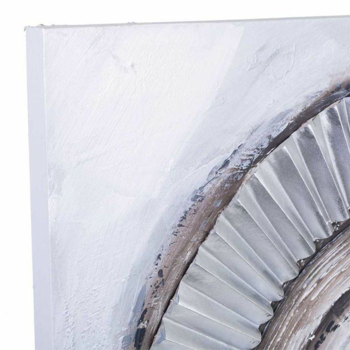 Cadre Alexandra House Living Toile Bois d'épicéa 80 x 3 x 80 cm 2