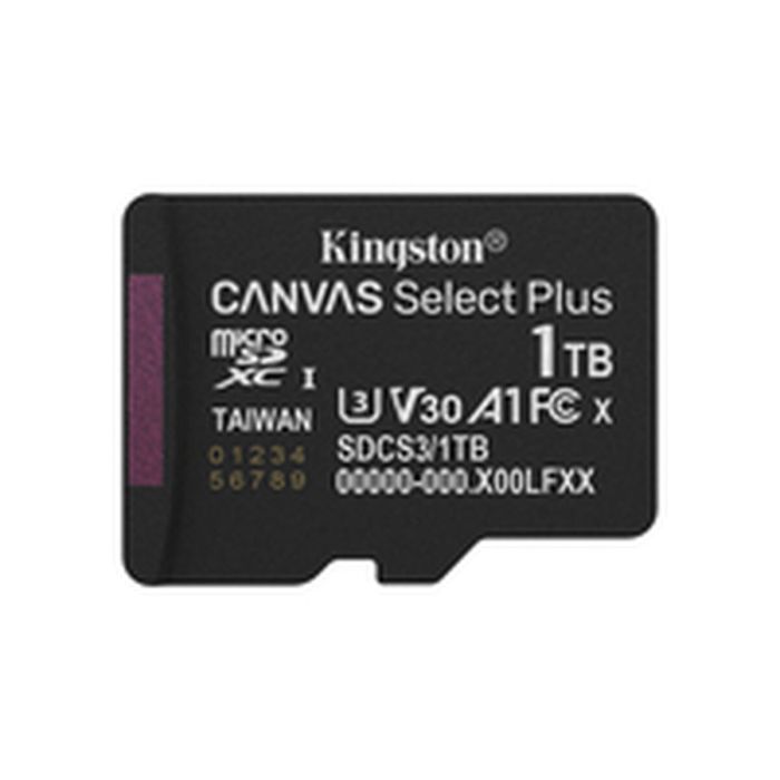 Carte Mémoire Micro SD avec Adaptateur Kingston SDCS3/1TBSP 1 TB 5
