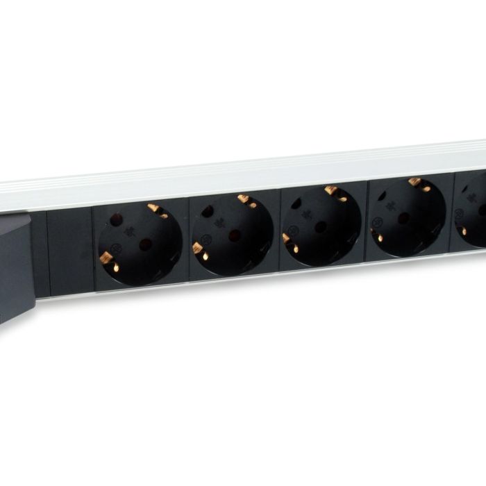 Equip Steckdosenleiste 19"(1HE)6fach Schuko 1.8m Kabel si 2