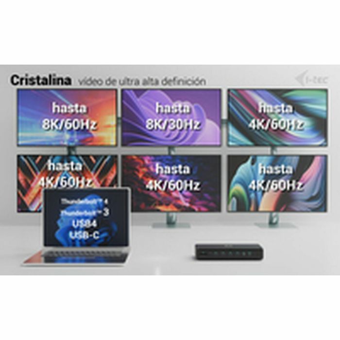 Station d'acceuil i-Tec CA6MONITORDOCKPD 10