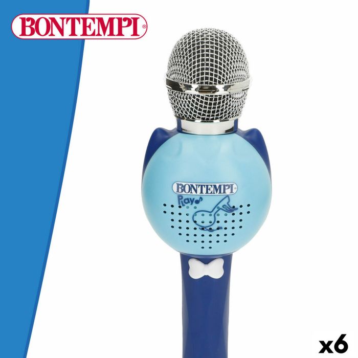Microphone Karaoké Bontempi 6 Unités 7