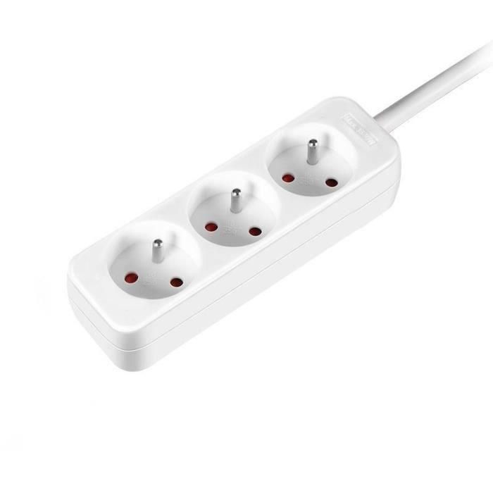 Bloc ménager - GAO - 3 prises 2P+T - Avec protection enfants, conforme NF 2 Bloc ménager - GAO - 3 prises 2P+T - Avec protection enfants, conforme NF 2