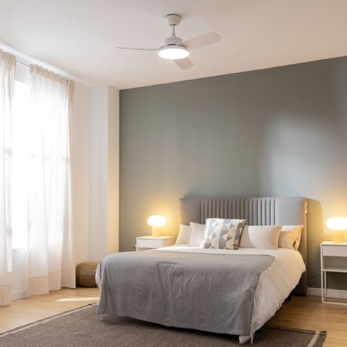 Ventilateur de Plafond avec Lumière Cecotec EnergySilence Aero 5200 Blanc 22 W 40 W 2 Ventilateur de Plafond avec Lumière Cecotec EnergySilence Aero 5200 Blanc 22 W 40 W 2