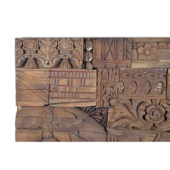 GINER Y COLOMER Buffet en bois de manguier et bois recyclé 2 portes - Dimensions : 90 x 90 x 50 cm, couleur naturel, meuble artisanal 4 GINER Y COLOMER Buffet en bois de manguier et bois recyclé 2 portes - Dimensions : 90 x 90 x 50 cm, couleur naturel, meuble artisanal 4