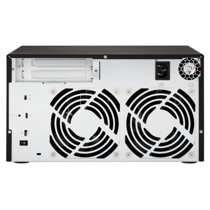 Stockage réseau Qnap TL-D800C Noir Noir/Gris 2