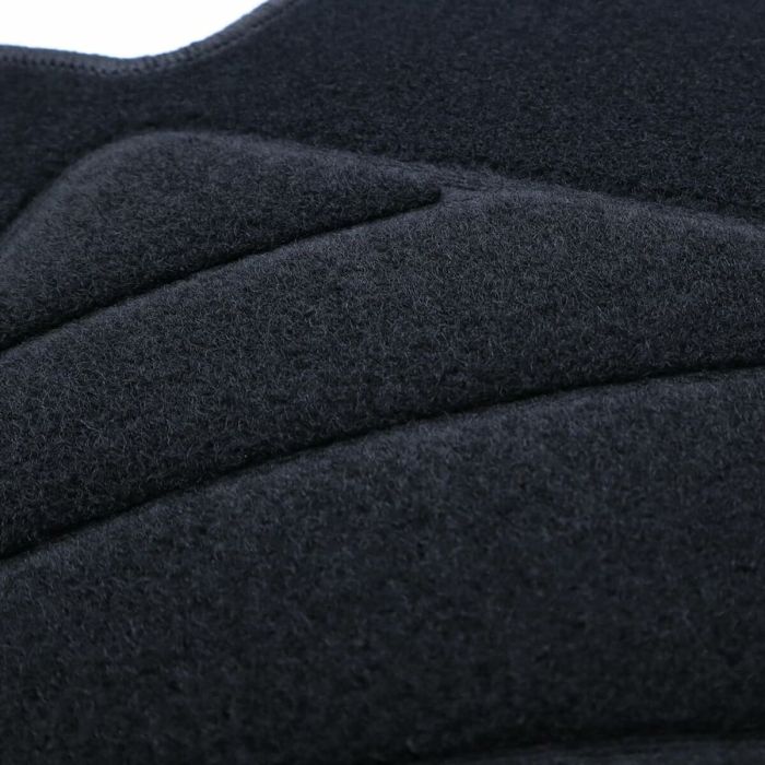 Set de tapis de voitures OCC Motorsport OCCTY0014GD Noir Gris foncé Toyota Corolla Velours 4