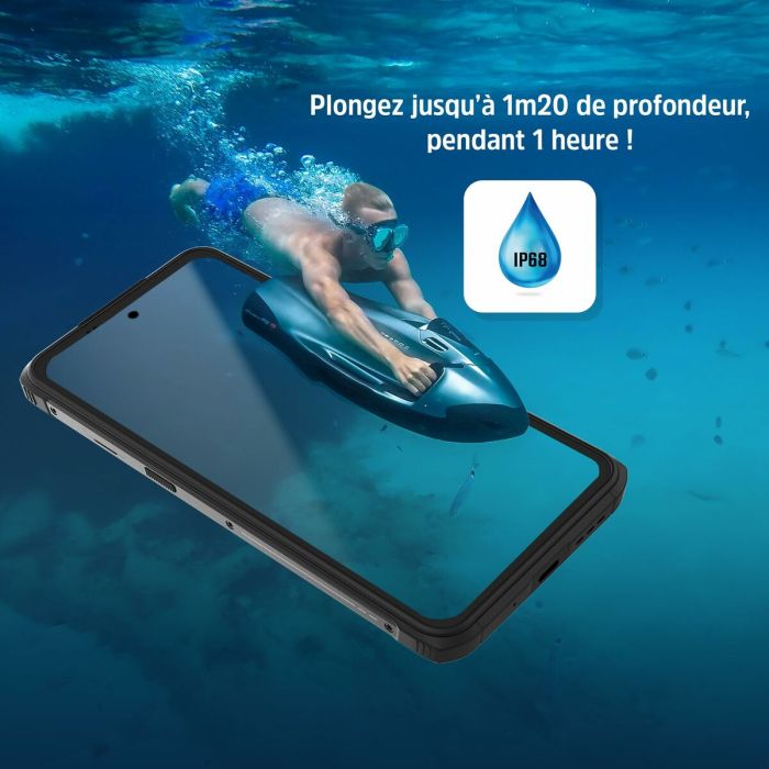 Téléphone portable pour personnes âgées Energizer H67GEU Octa Core 4 GB RAM 128 GB Noir 6,78" 5