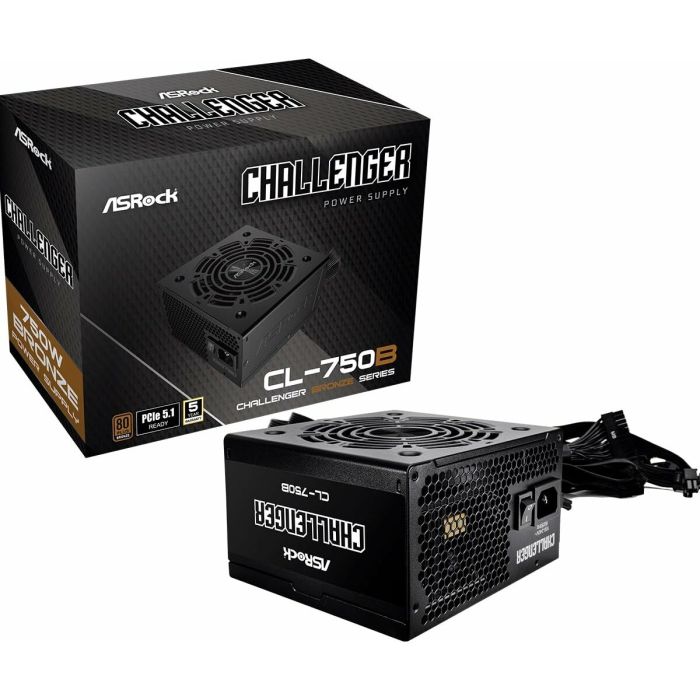 Bloc d’Alimentation ASRock 90-UXC075-BNEAAA 750 W 80 Plus Bronze 9