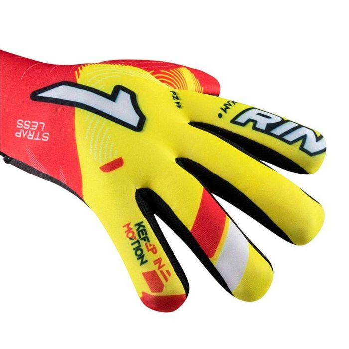 Gants de Gardien de But Rinat Nkam As (Turf) Onana Jaune Rouge Adultes 3