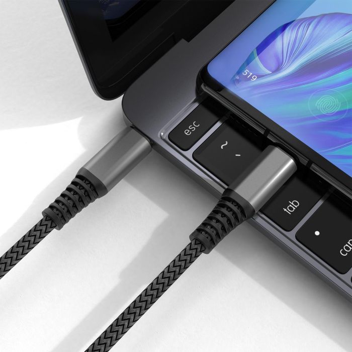 4smarts USB-C auf USB-C Kabel PremiumCord 100W 1.5m. schwarz 8 4smarts USB-C auf USB-C Kabel PremiumCord 100W 1.5m. schwarz 8