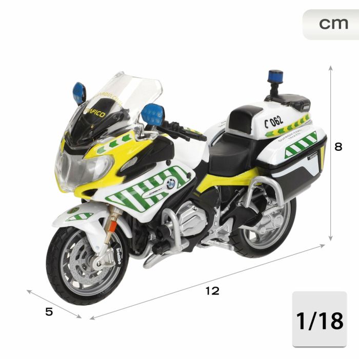 Motocyclette Maisto R 1200 RT GUARDIA CIVIL 12 x 8 x 5 cm 3