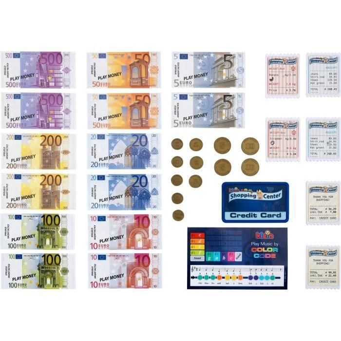 Jouet de caisse enregistreuse électronique avec tablette amovible - KLEIN - Diverses fonctions 2 Jouet de caisse enregistreuse électronique avec tablette amovible - KLEIN - Diverses fonctions 2